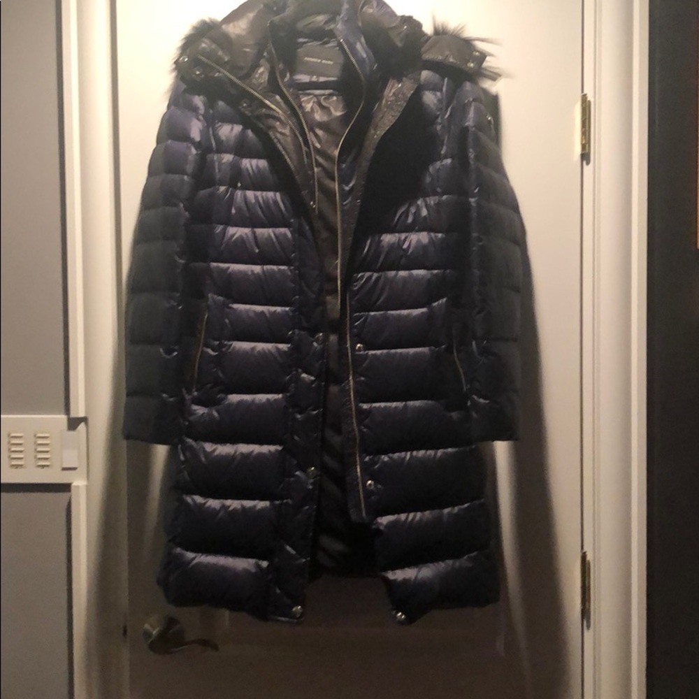 Andrew Mark 3/4” Down Coat with Vest inside